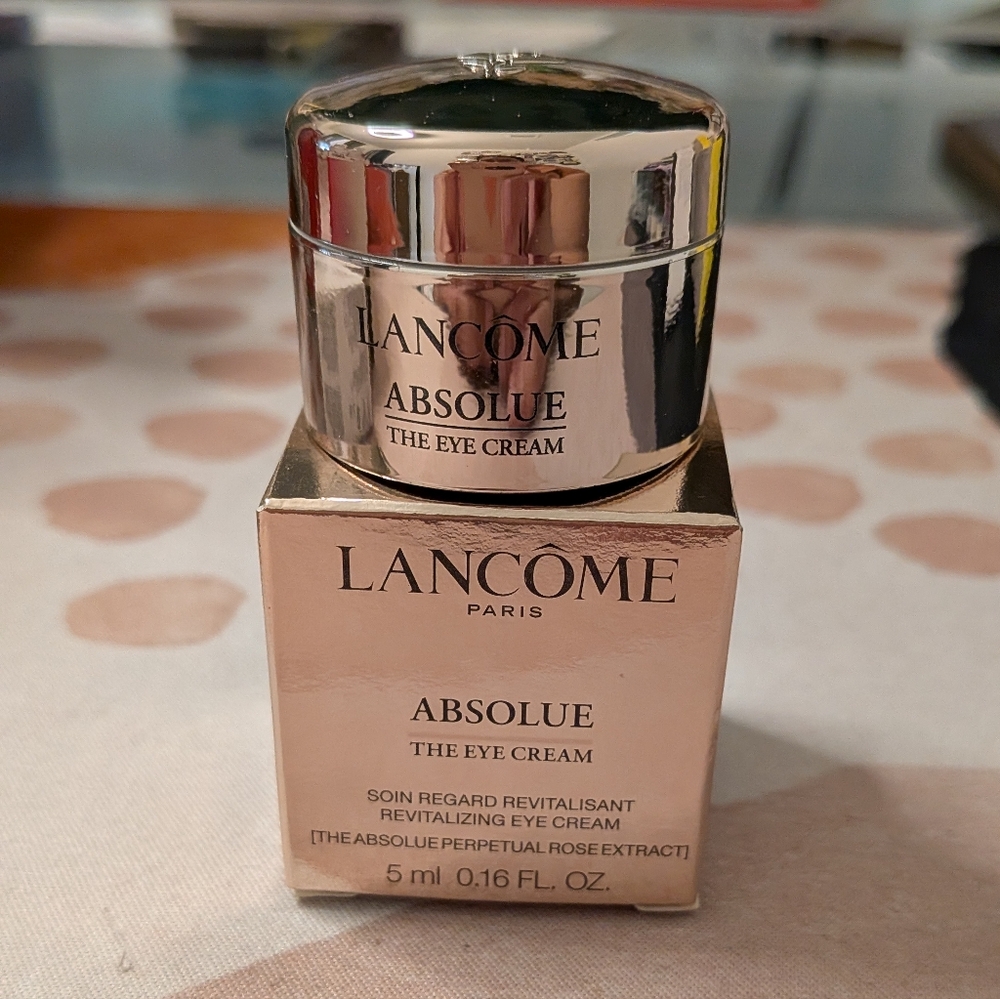 Lancome Absolue Eye Cream - Mini Size 0.16 FL OZ